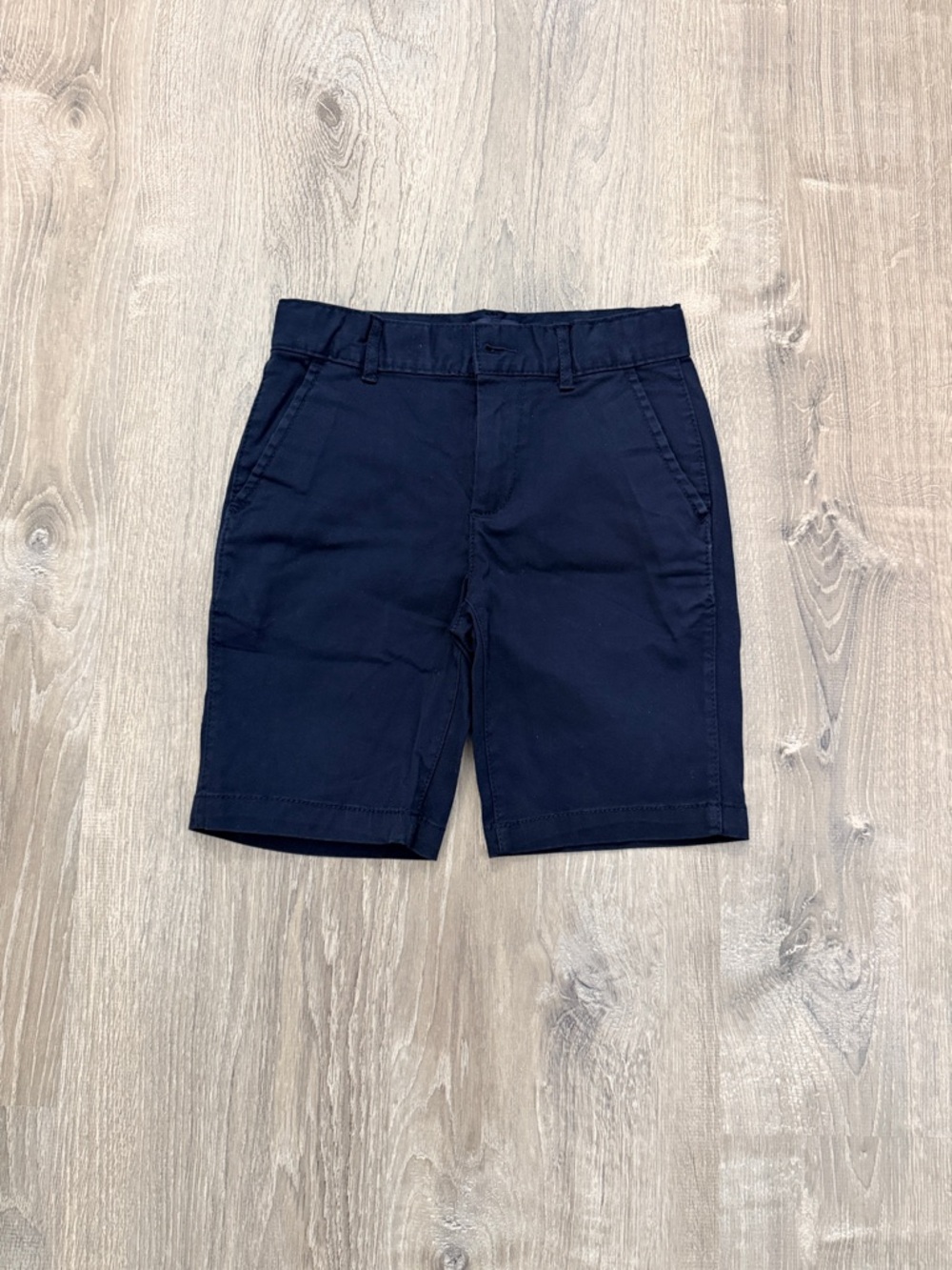 The Children’s Place Kids Navy Flat-Front Shorts Size 7